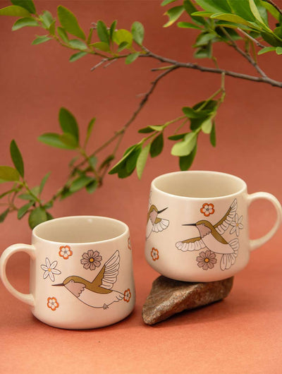 Hummingbird Mug Gift Box