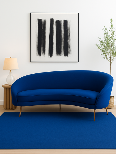 Proctor Upholstered Curved Sofa