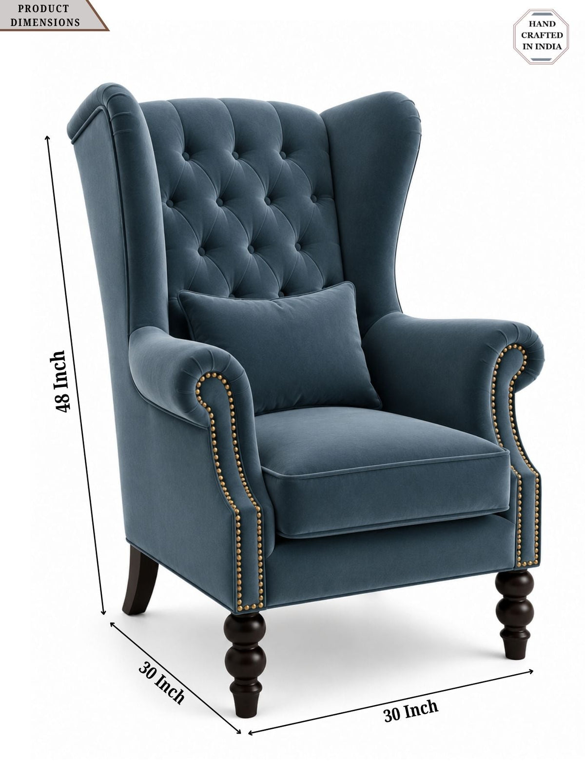 Zeloria Wingback Chair