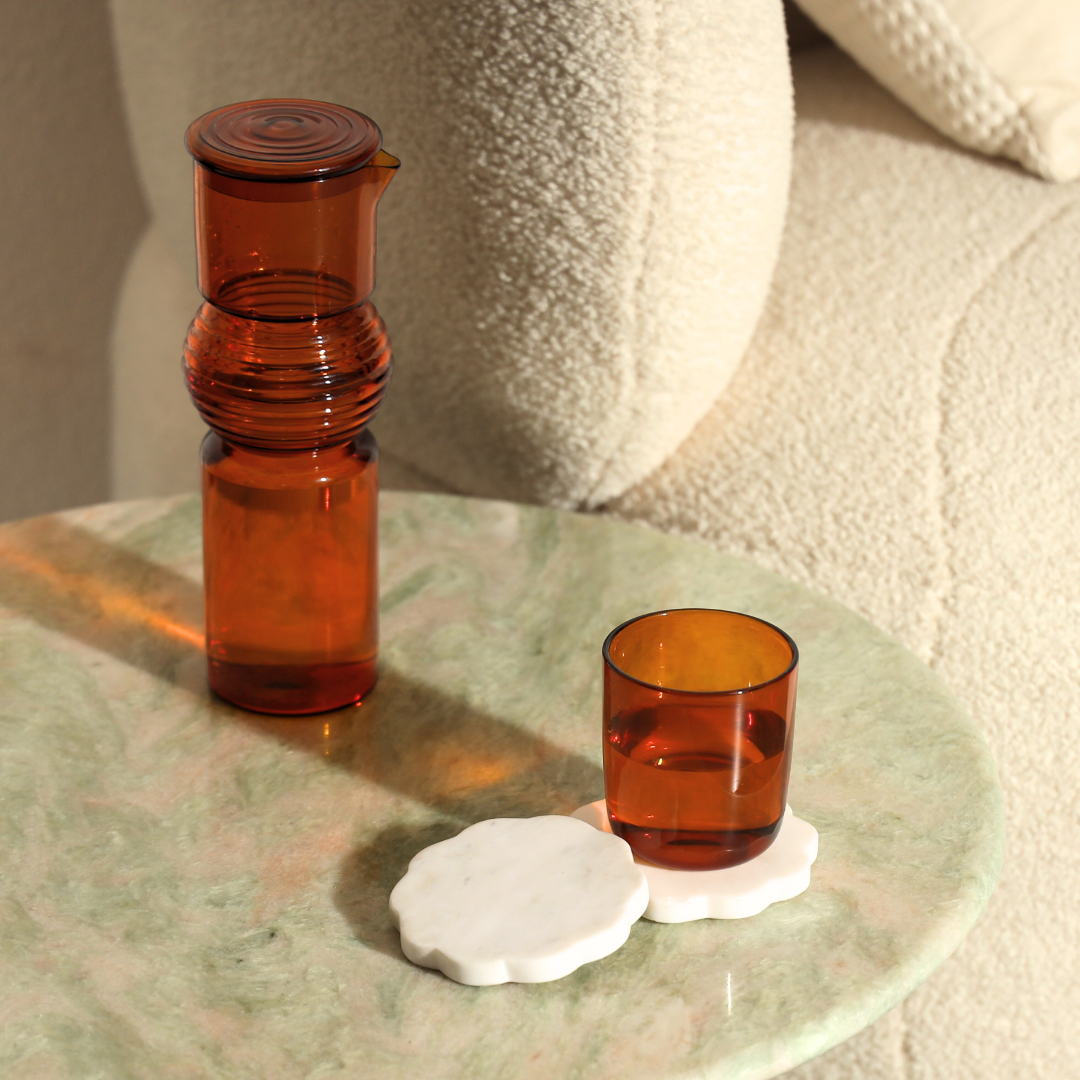 Coil Glass Carafe