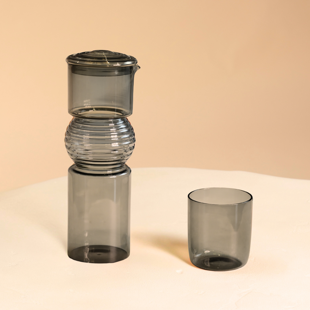 Coil Glass Carafe