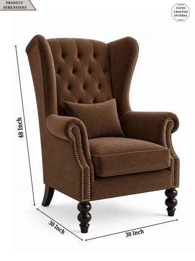 Zinnia Wingback Chair