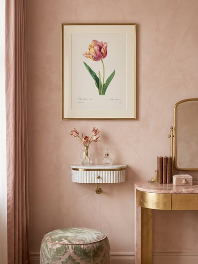 Tulip Floral Wall Art Elegant Botanical Decor