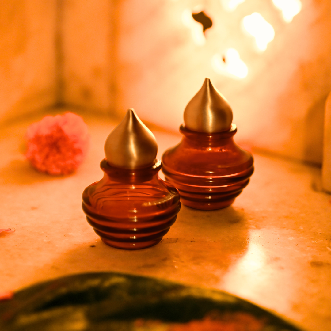 Muun Roli Chawal Kalash Set
