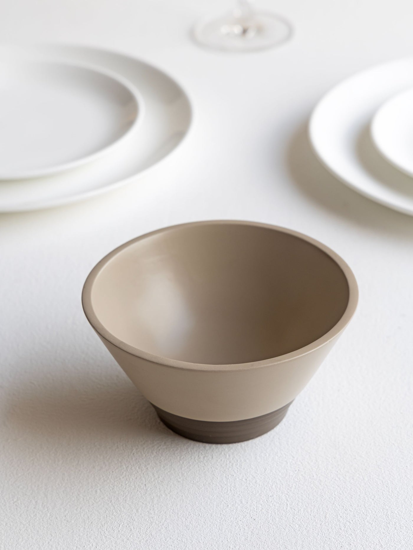 Step Bowl - S (Beige)