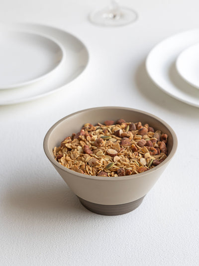 Step Bowl - S (Beige)