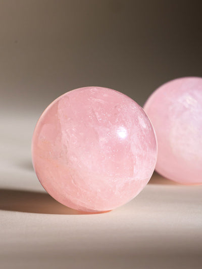Semi-precious Gemstone - Rose Quartz Sphere