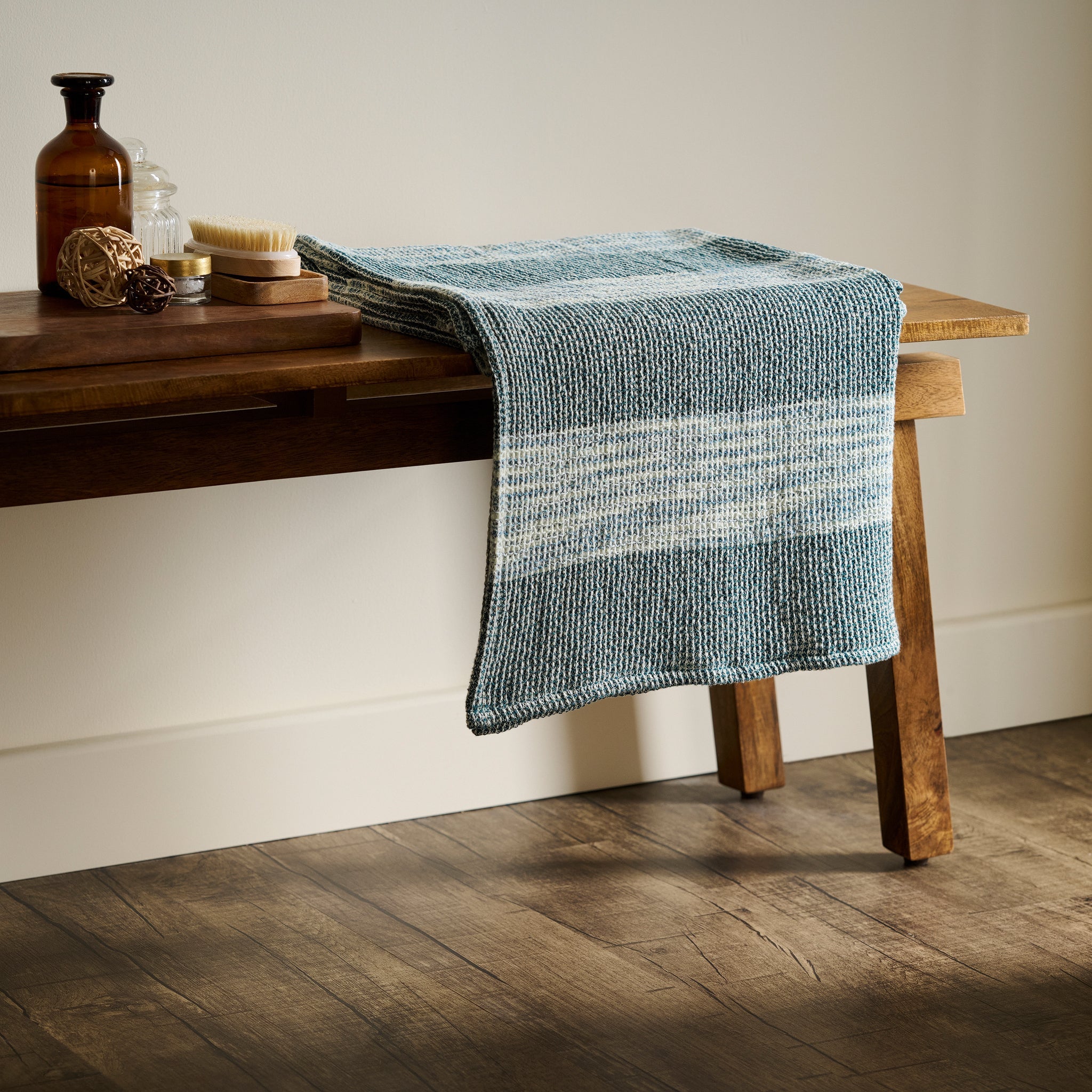 Aura | Cotton | Waffle Space Dyed | Bath Towel