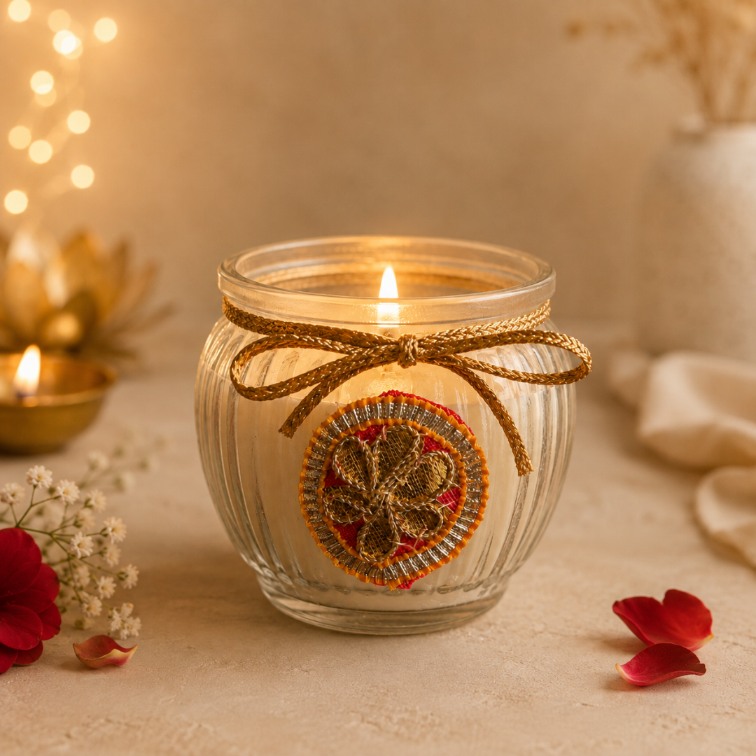 Festive Bloom Basket Planter Diwali Gift Set - https://artecasa.in/