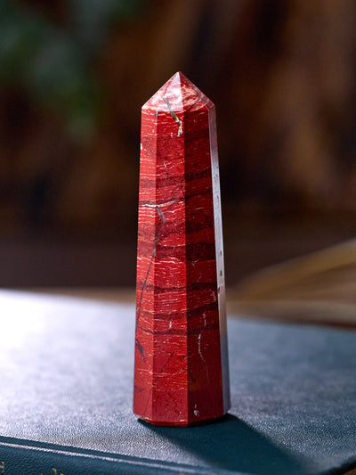 Semi-precious Stone - Snakeskin Jasper Tower