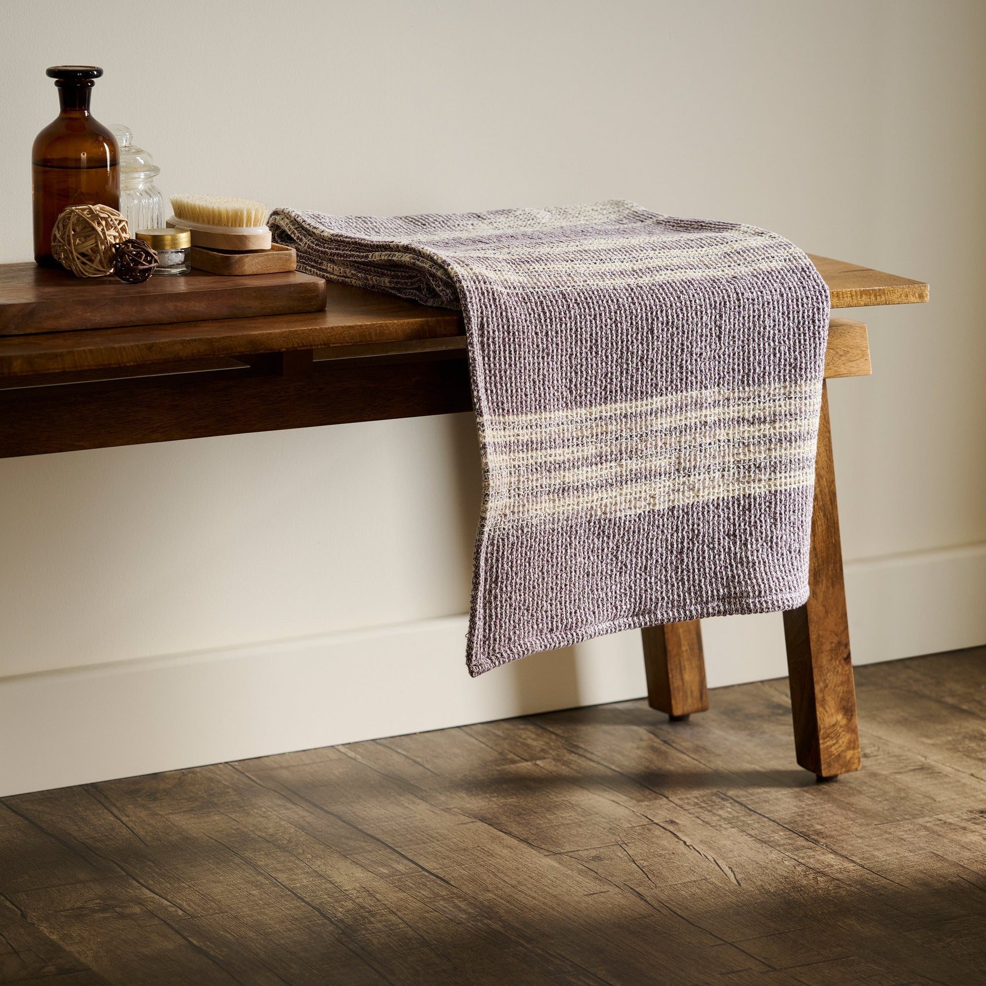 Aura | Cotton | Waffle Space Dyed | Bath Towel