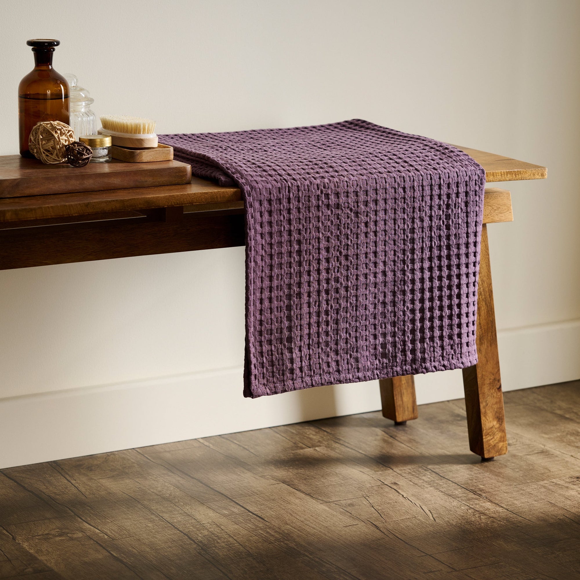 Mosaic | Cotton Bamboo | Waffle | Bath Towel