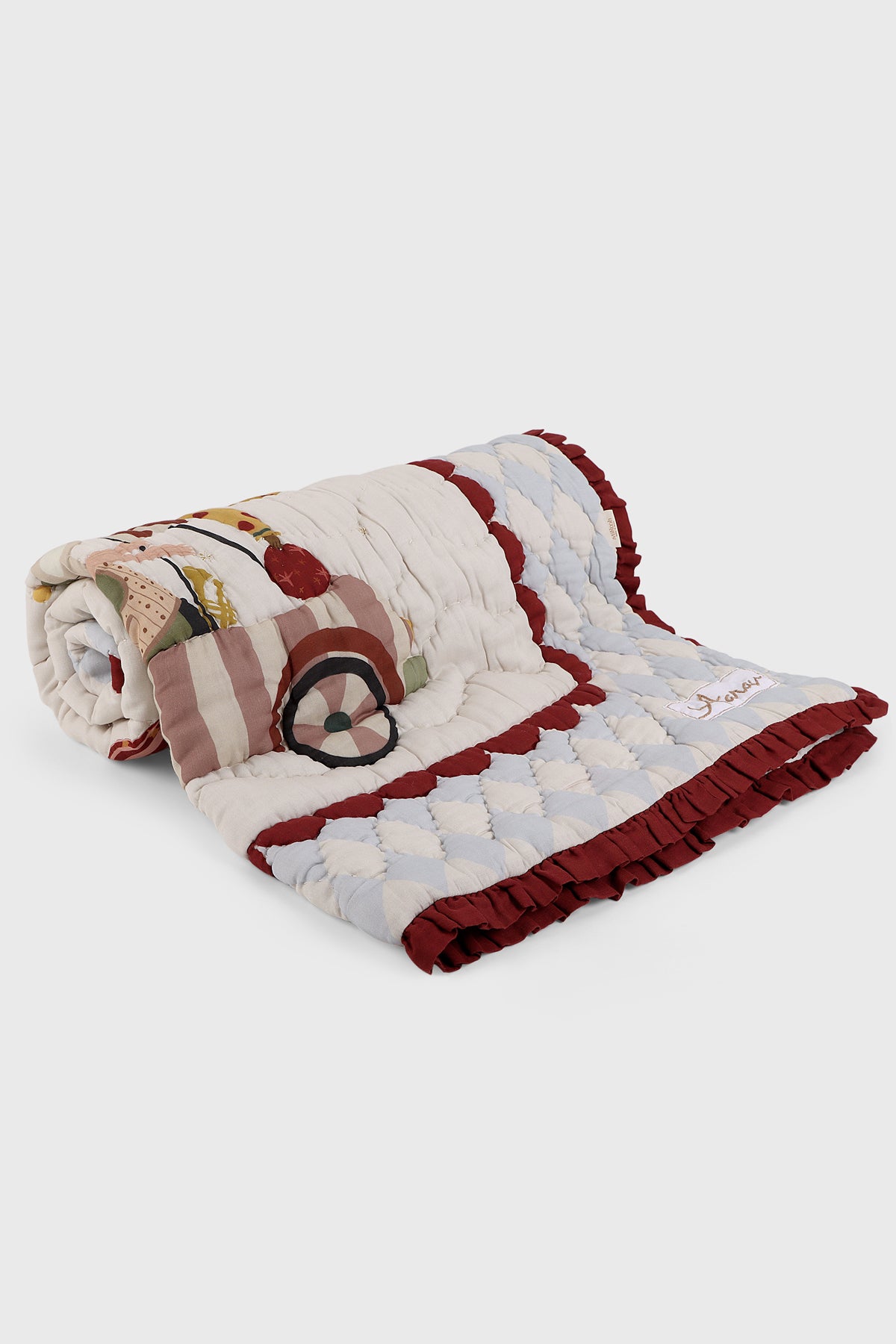 Petite Parade Organic Cotton Baby Quilt