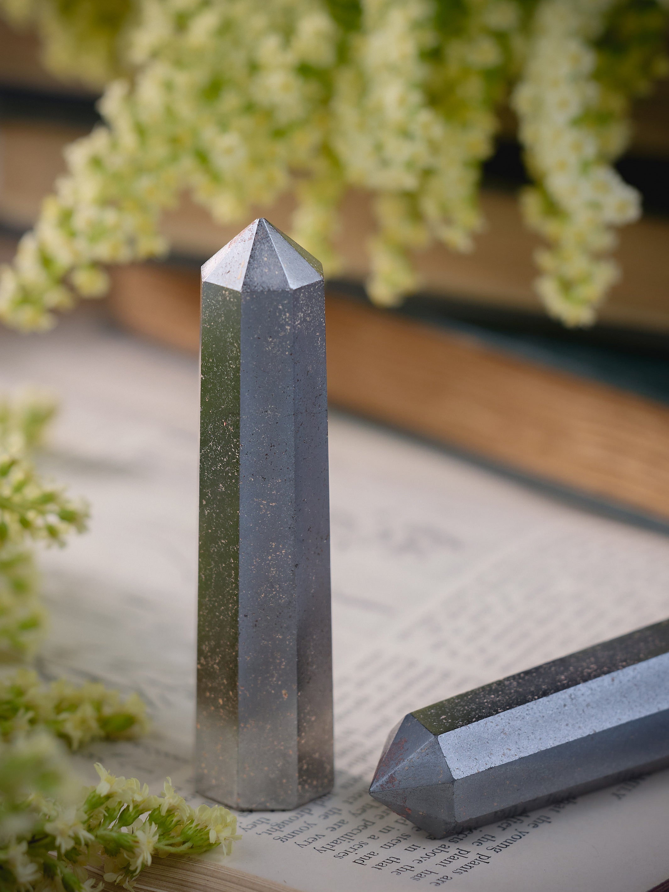 Semi-precious Gemstone - Pyrite Tower
