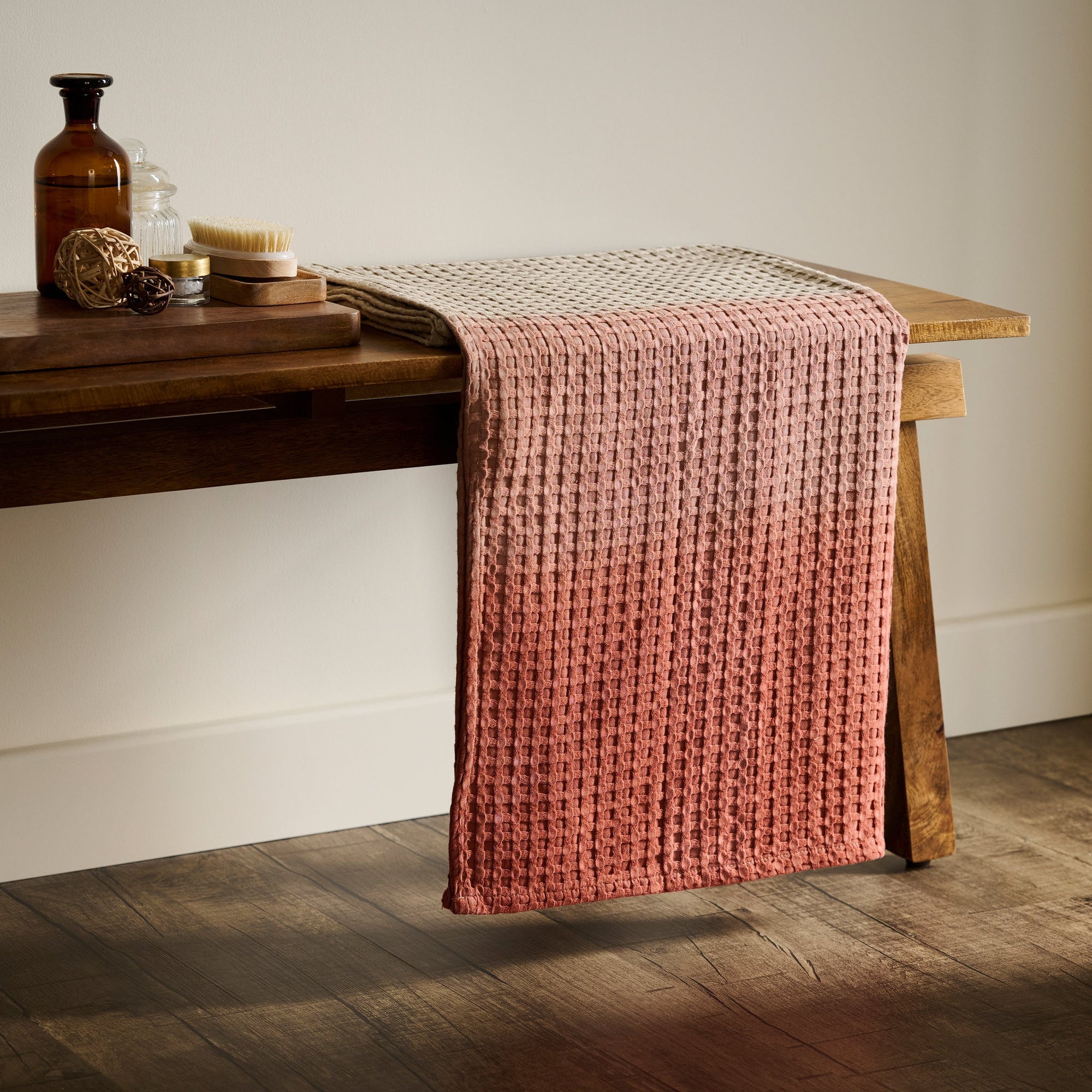 Colour Tide | Cotton Bamboo | Waffle | Bath Towel