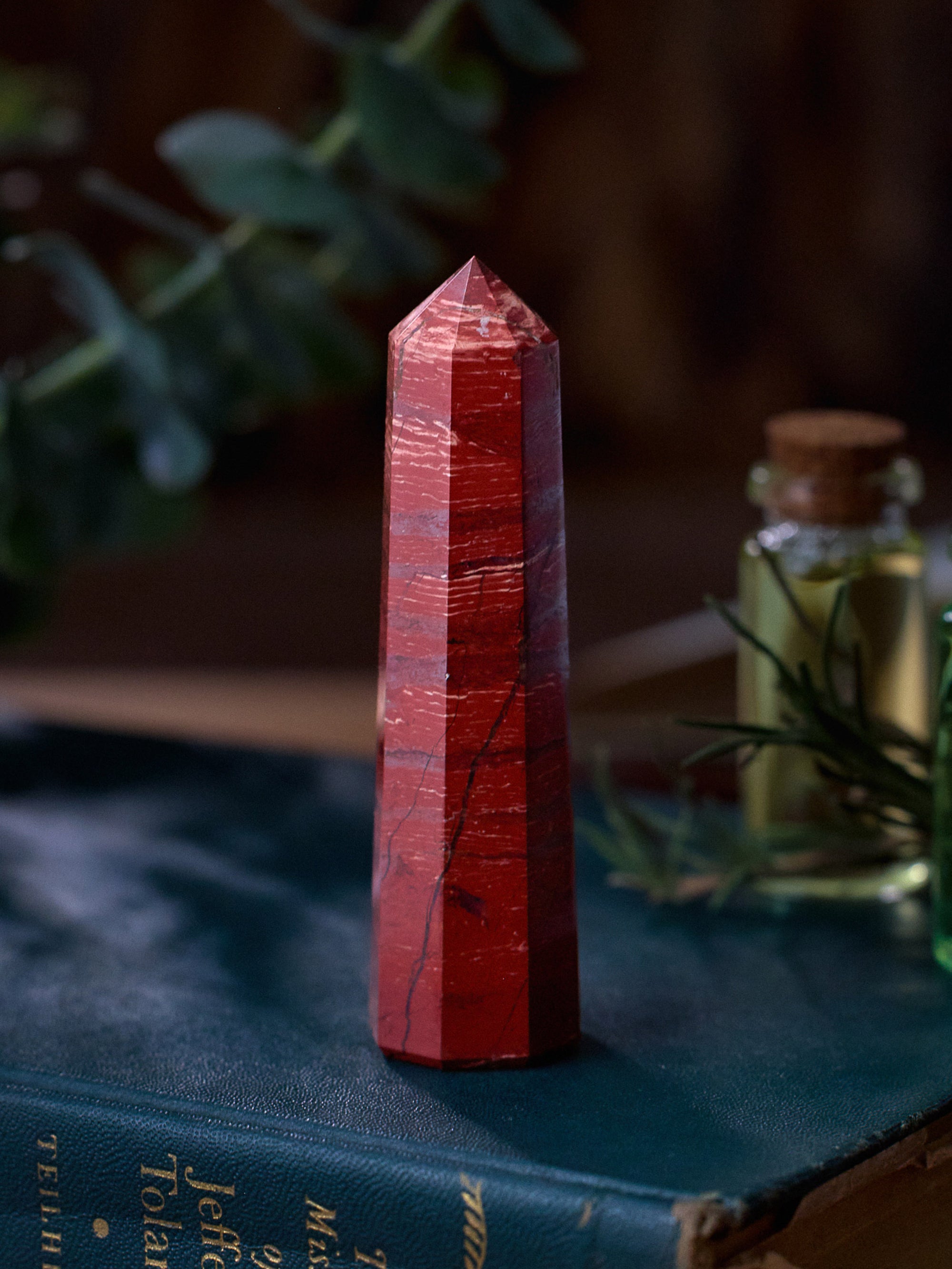 Semi-precious Stone - Snakeskin Jasper Tower