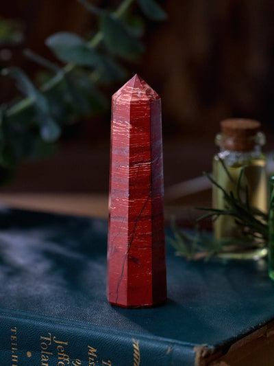 Semi-precious Stone - Snakeskin Jasper Tower