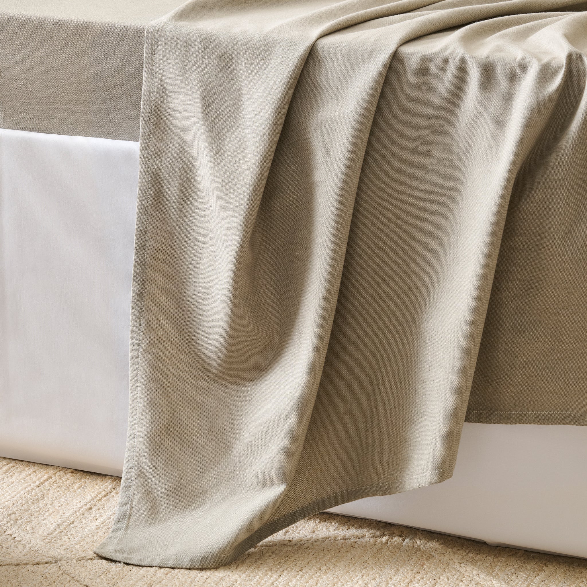 Fresh Eucalyptus | Cotton Bamboo | Chambray | Bedsheet