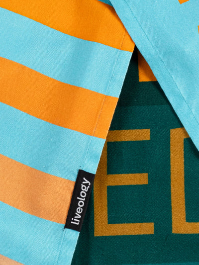 Sun Kissed Printed Beach Towel