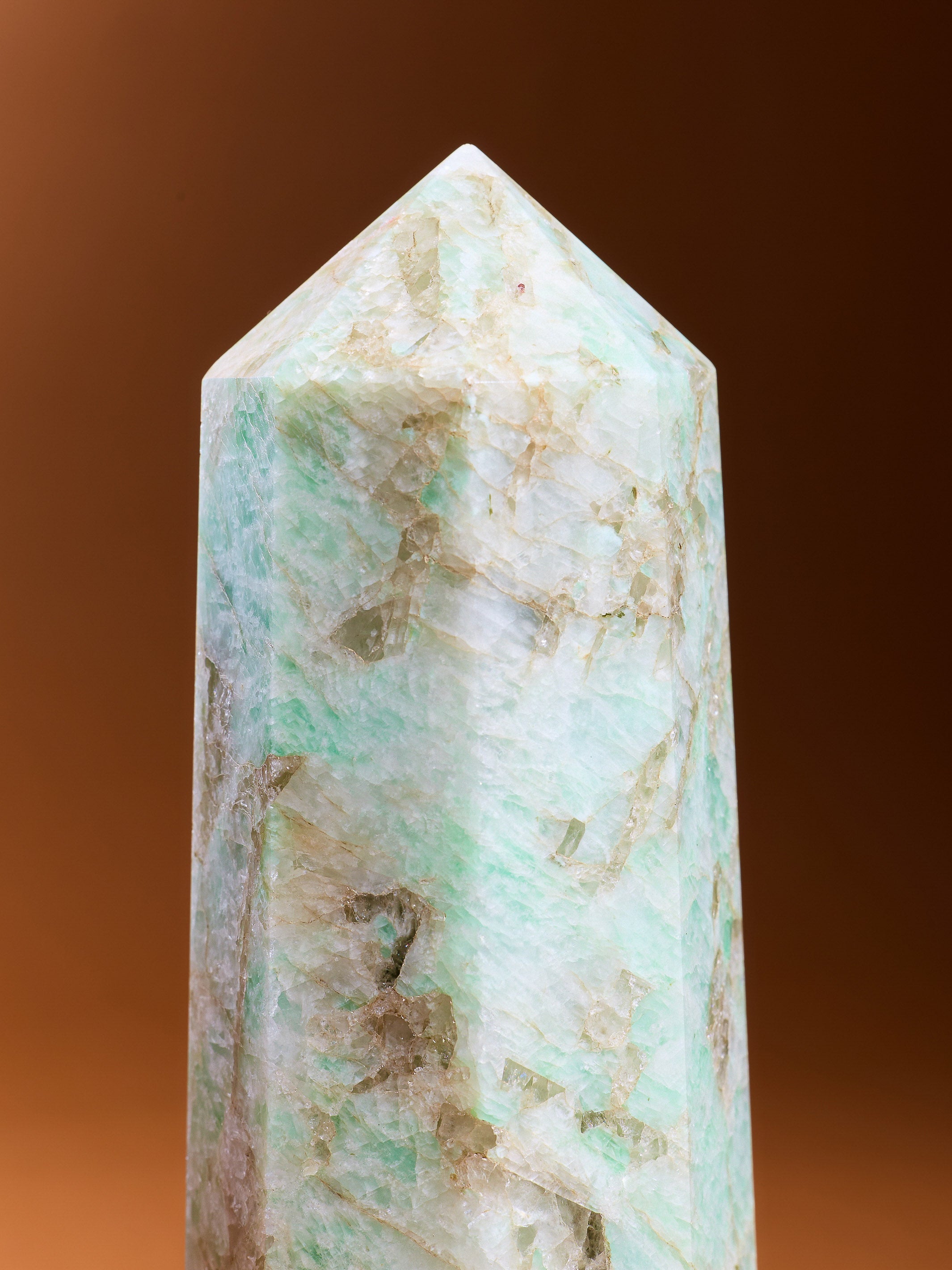 Semi-precious Gemstone - Amazonite Tower
