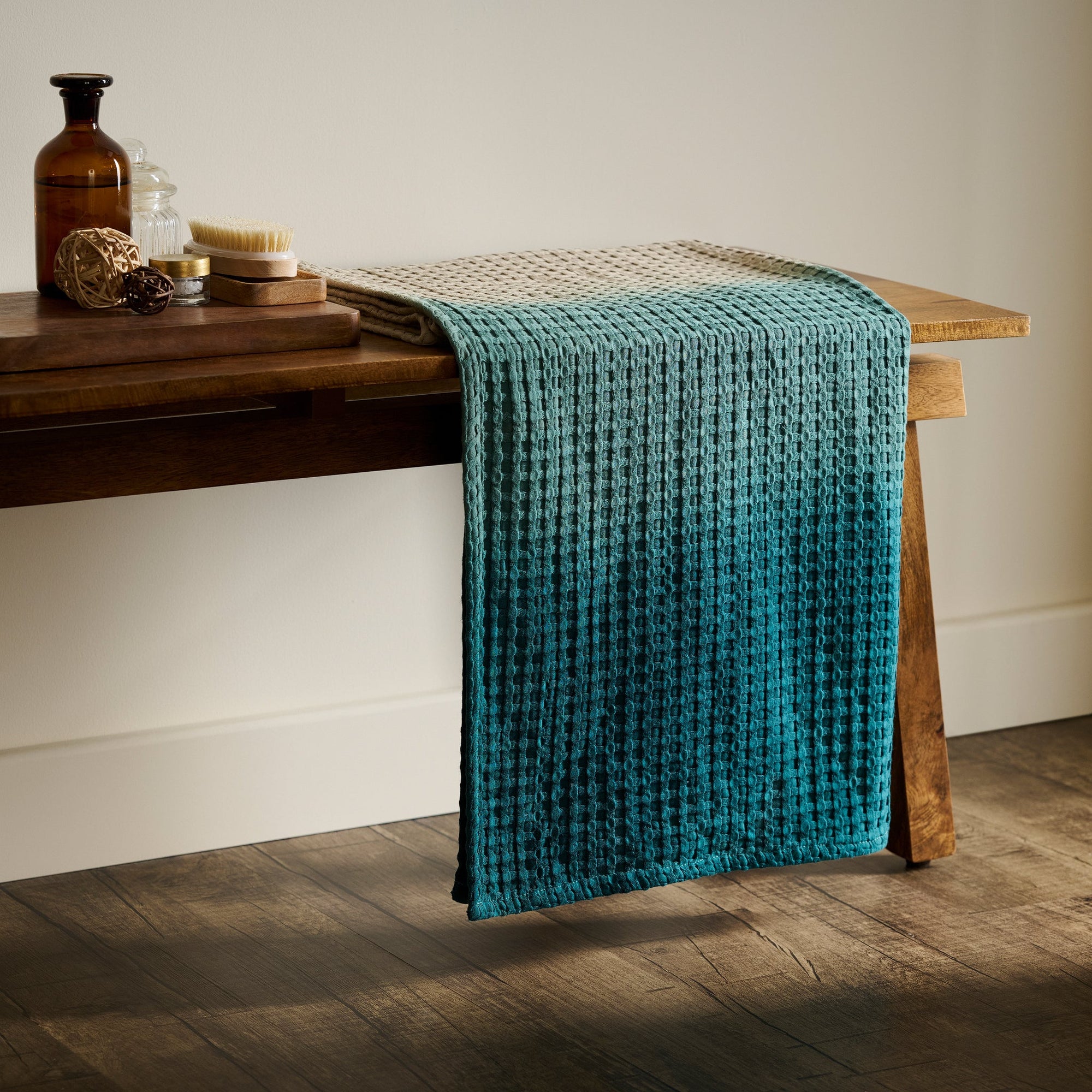 Colour Tide | Cotton Bamboo | Waffle | Bath Towel