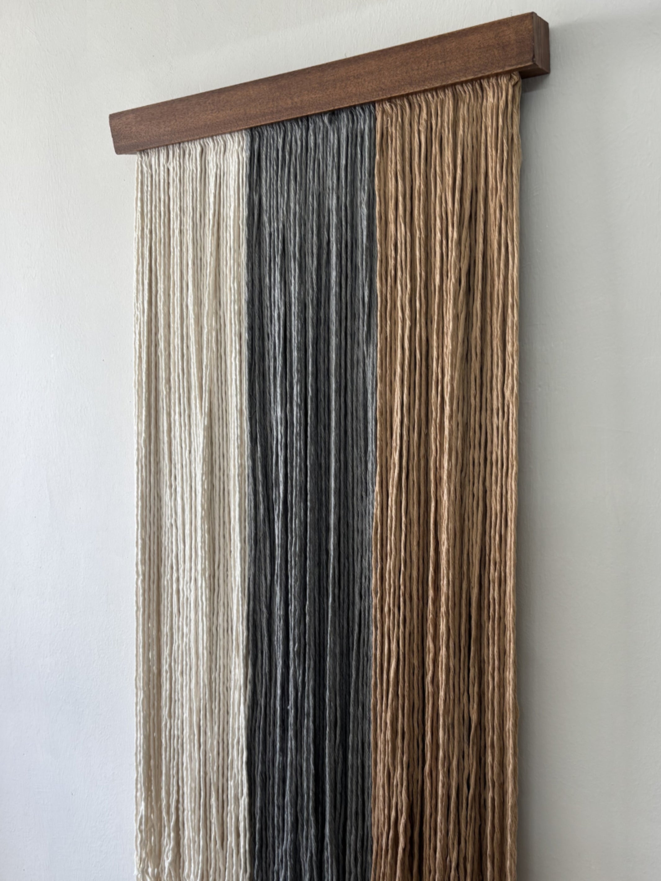 Gravity in Threads III Macrame Art for Modern Interiors