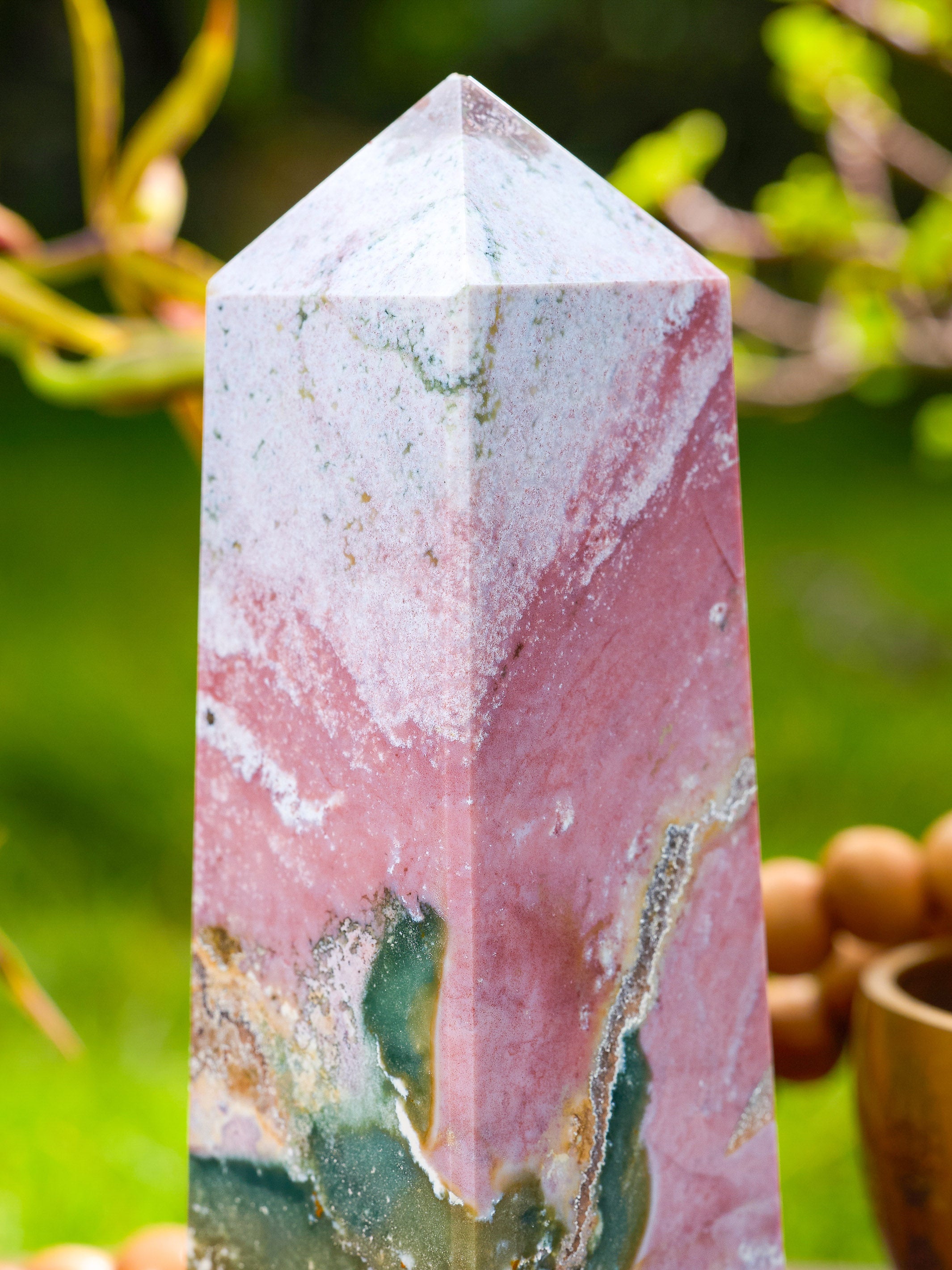 Semi-precious Stone - Agate Tower