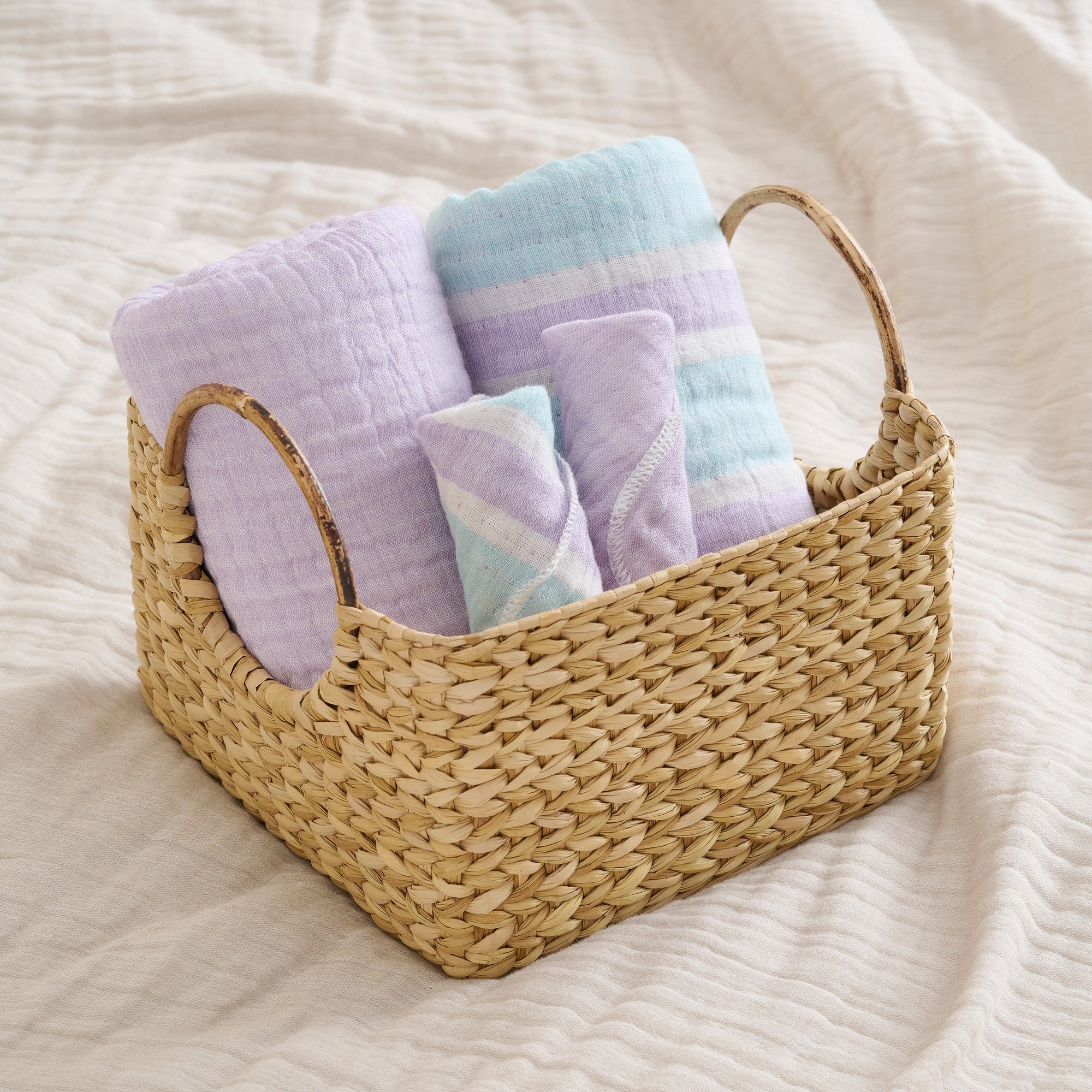Candy Cane | Cotton Gauze | Bath Set