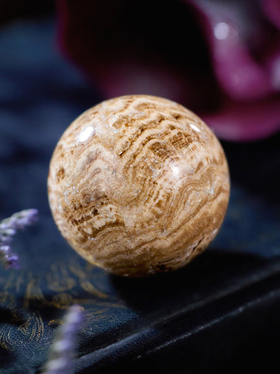 Semi-precious Gemstone - Aragonite Sphere