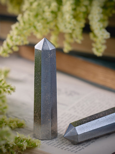 Semi-precious Gemstone - Pyrite Tower