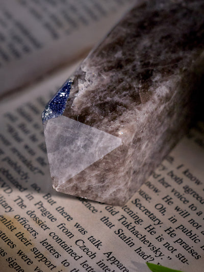 Semi-precious Stone - Smoky Quartz Tower (Dark)