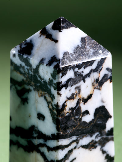 Semi-precious Gemstone - Zebra Jasper Tower