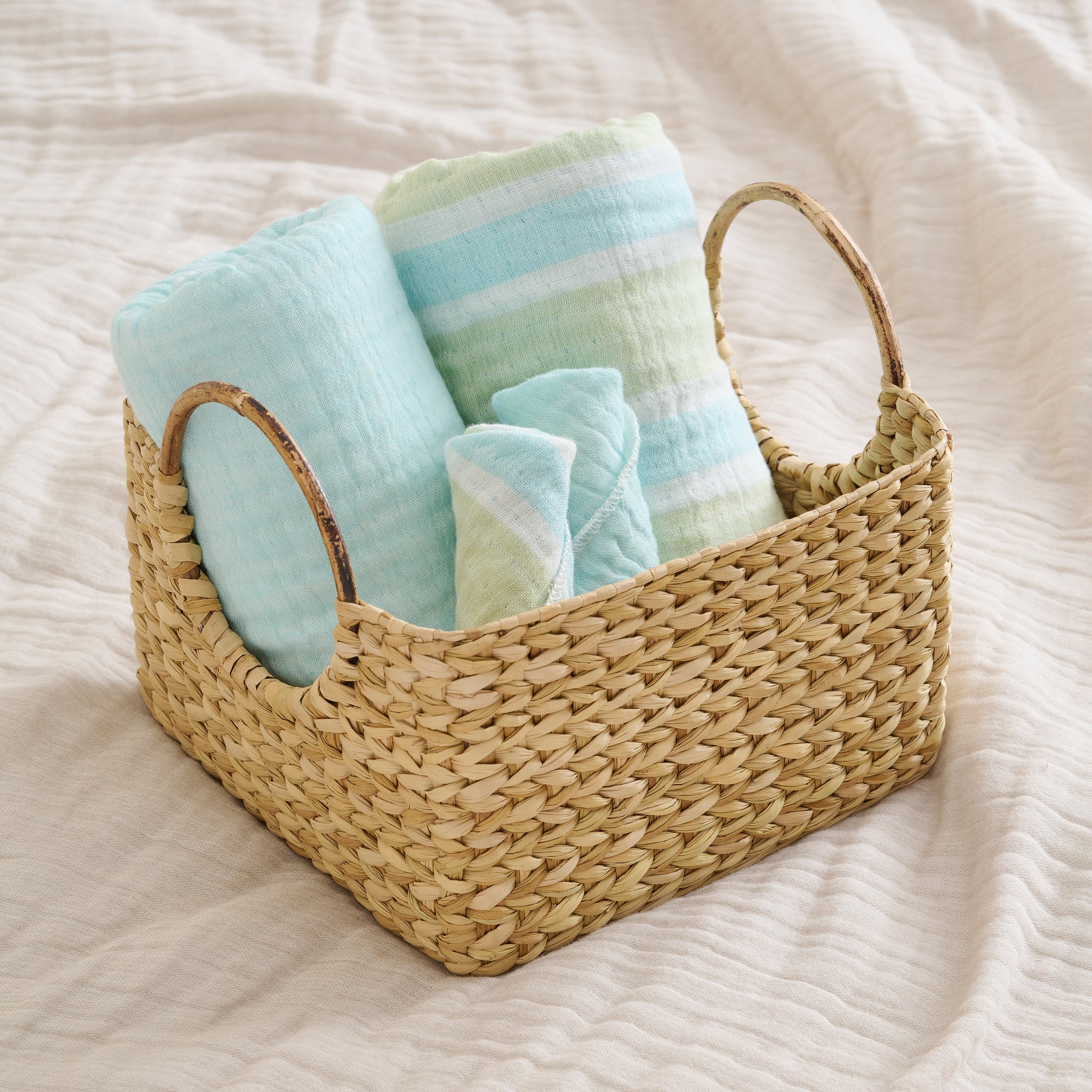Candy Cane | Cotton Gauze | Bath Set