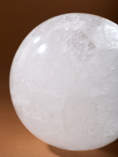 Semi-precious Stone - Clear Crystal Ball