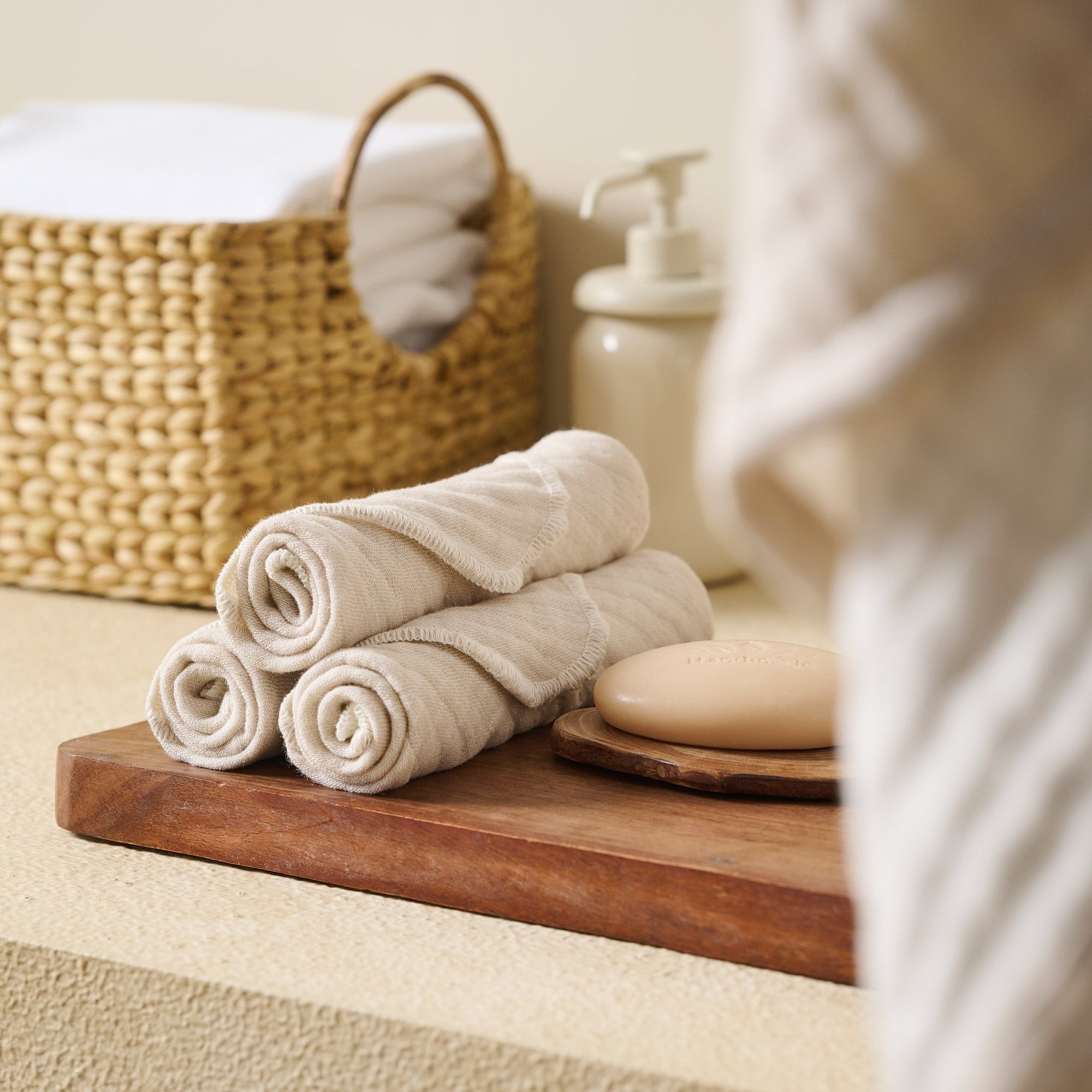 Trace | Cotton | Gauze | Bath Set