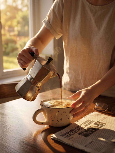 Pebble & Pour Ceramic Teacup | Studio Pottery