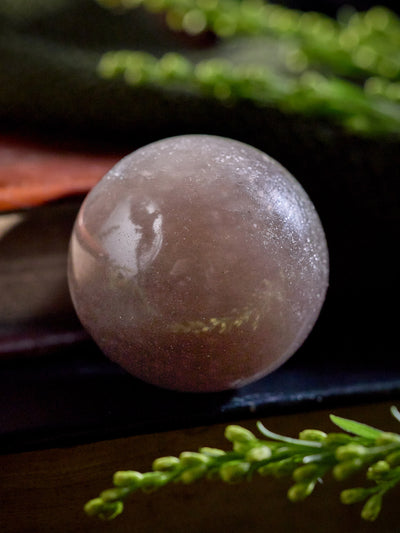 Semi-precious Stone - Smoky Quartz Sphere (Dark)