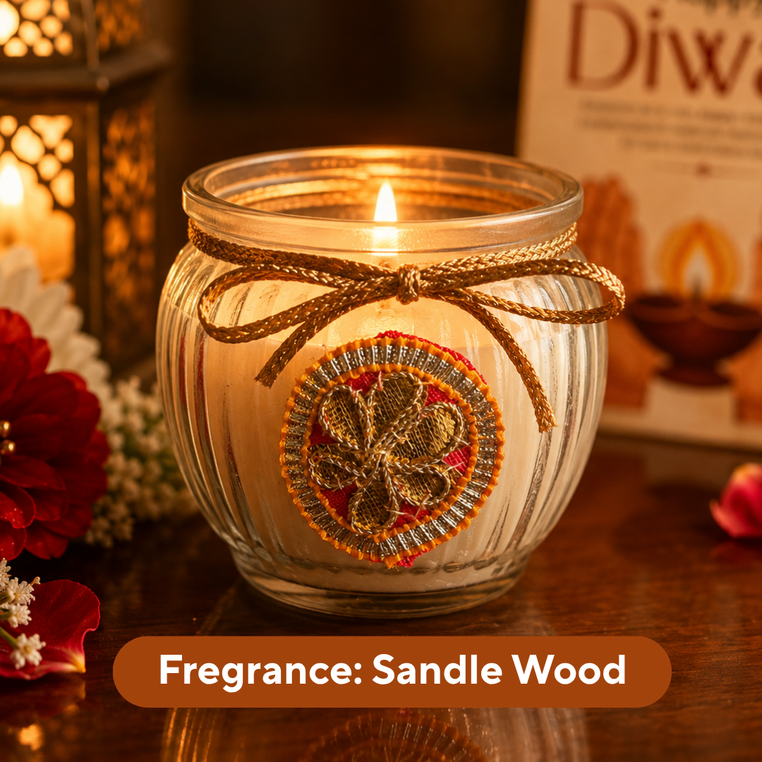 Paws & Panda Festive Mug Gift Hamper | Dog & Panda Mugs with Diwali Candle - https://artecasa.in/