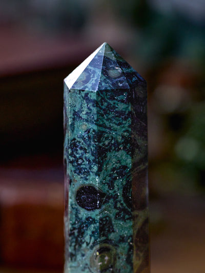 Semi-precious Gemstone - Kambaba Jasper Tower