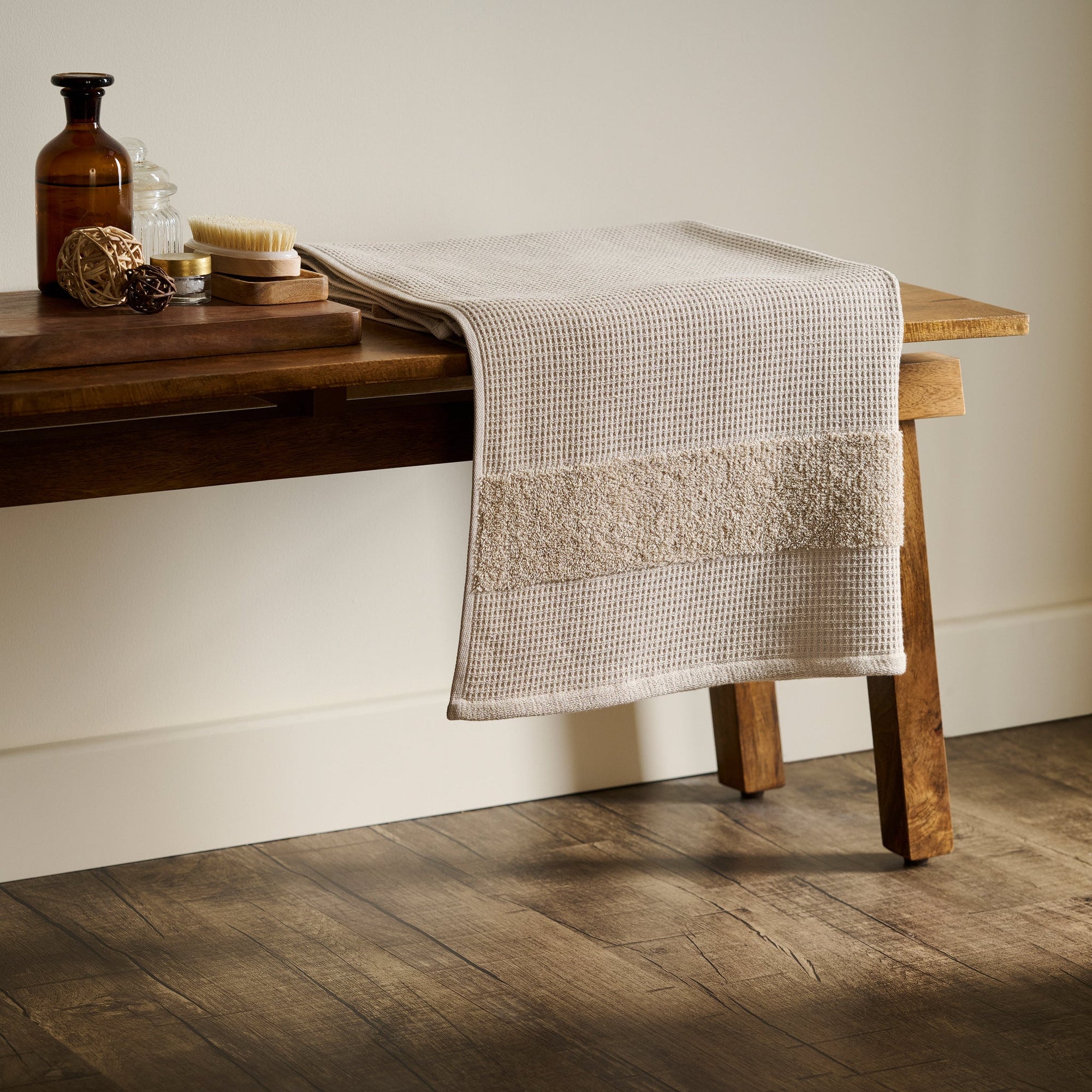 Pocket Square | Cotton | Waffle Terry | Bath Towel