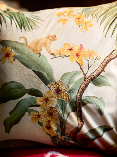 Keesh - Multicolor Velvet Cushion Cover