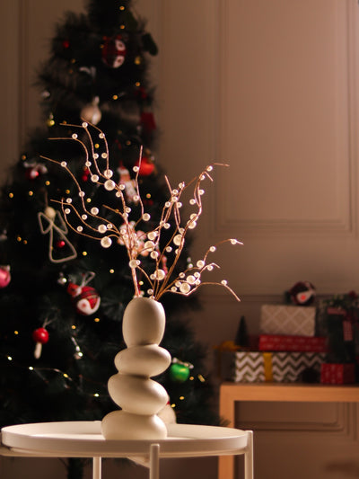 Golden Pearl Branch Vase Fillers