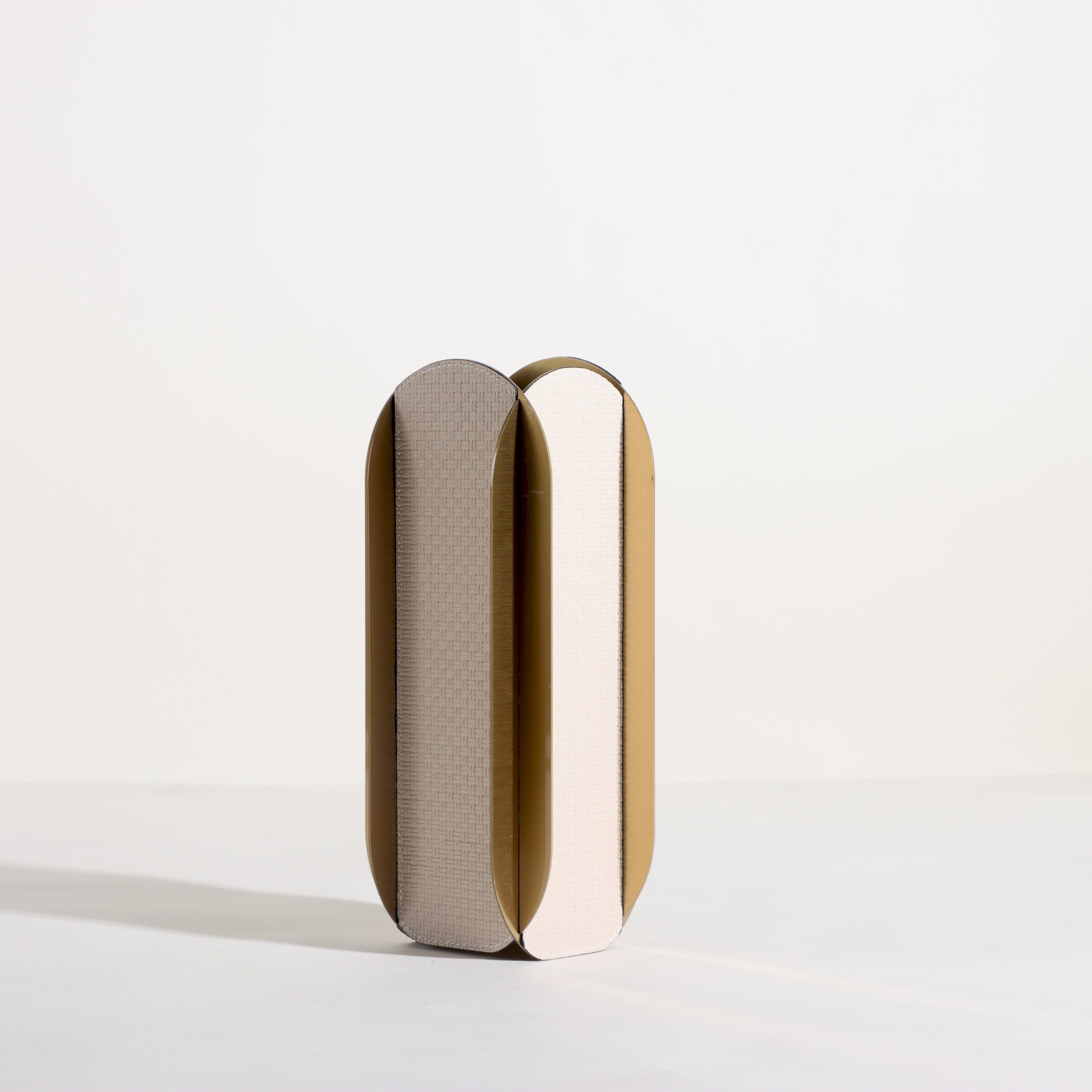 Geometric Vase - Gold