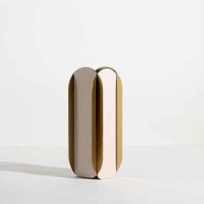 Geometric Vase - Gold