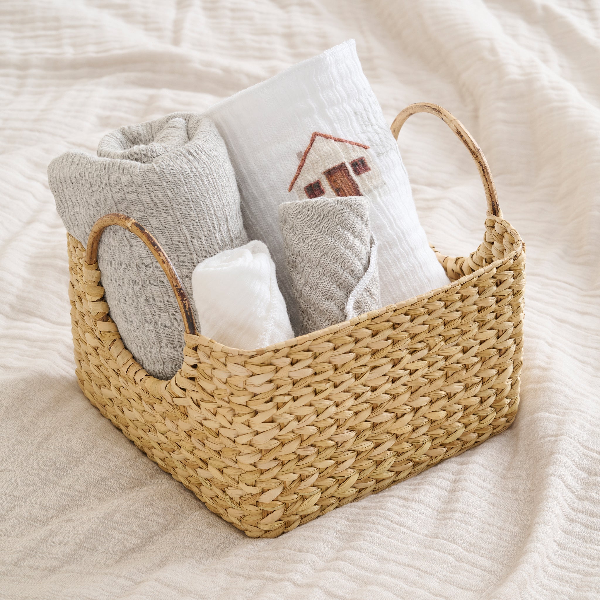 Little Cottage | Cotton Gauze | Bath Set - Product Image 