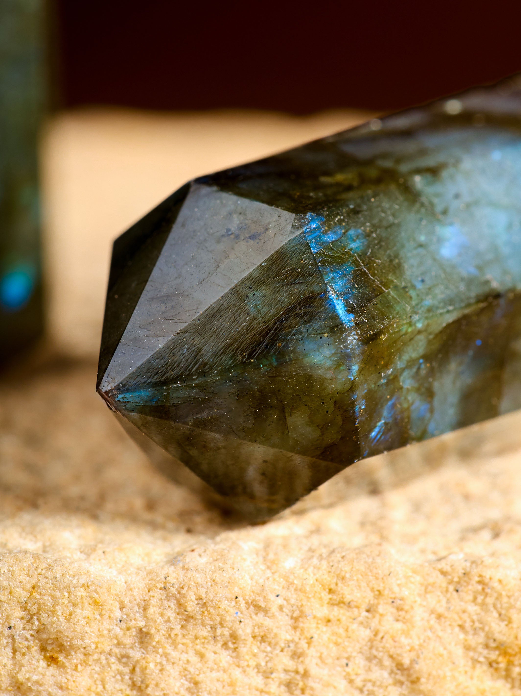 Semi-precious Gemstone - Labradorite Tower