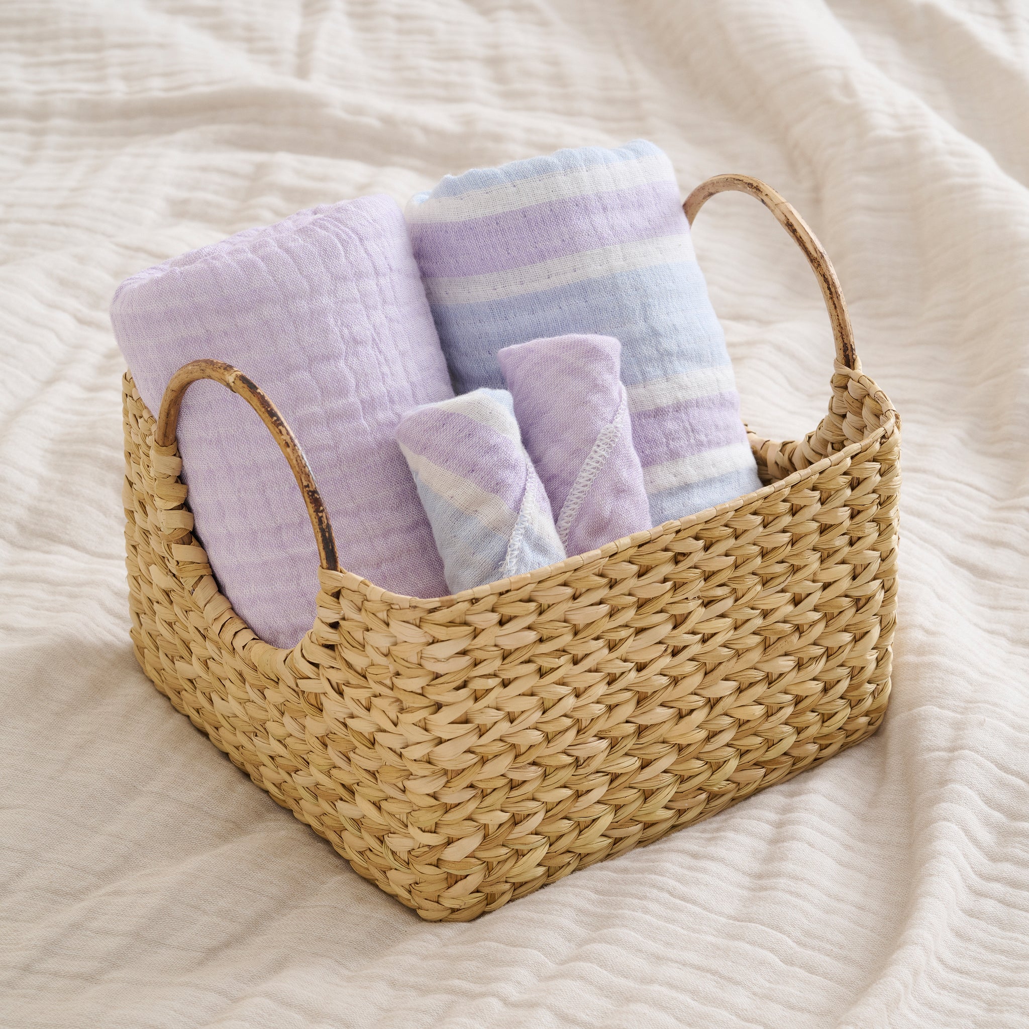 Candy Cane | Cotton Gauze | Bath Set