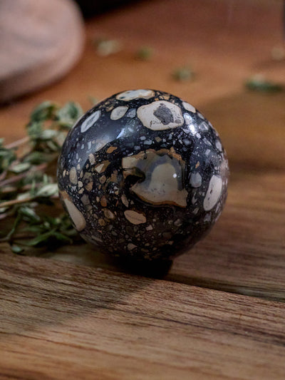 Semi-precious Gemstone - Maligano Jasper Sphere