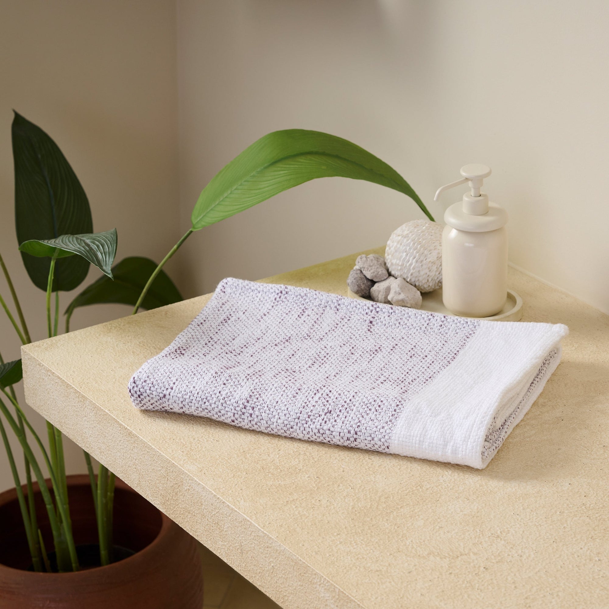 Lattice | Cotton | Slub | Bath Towel