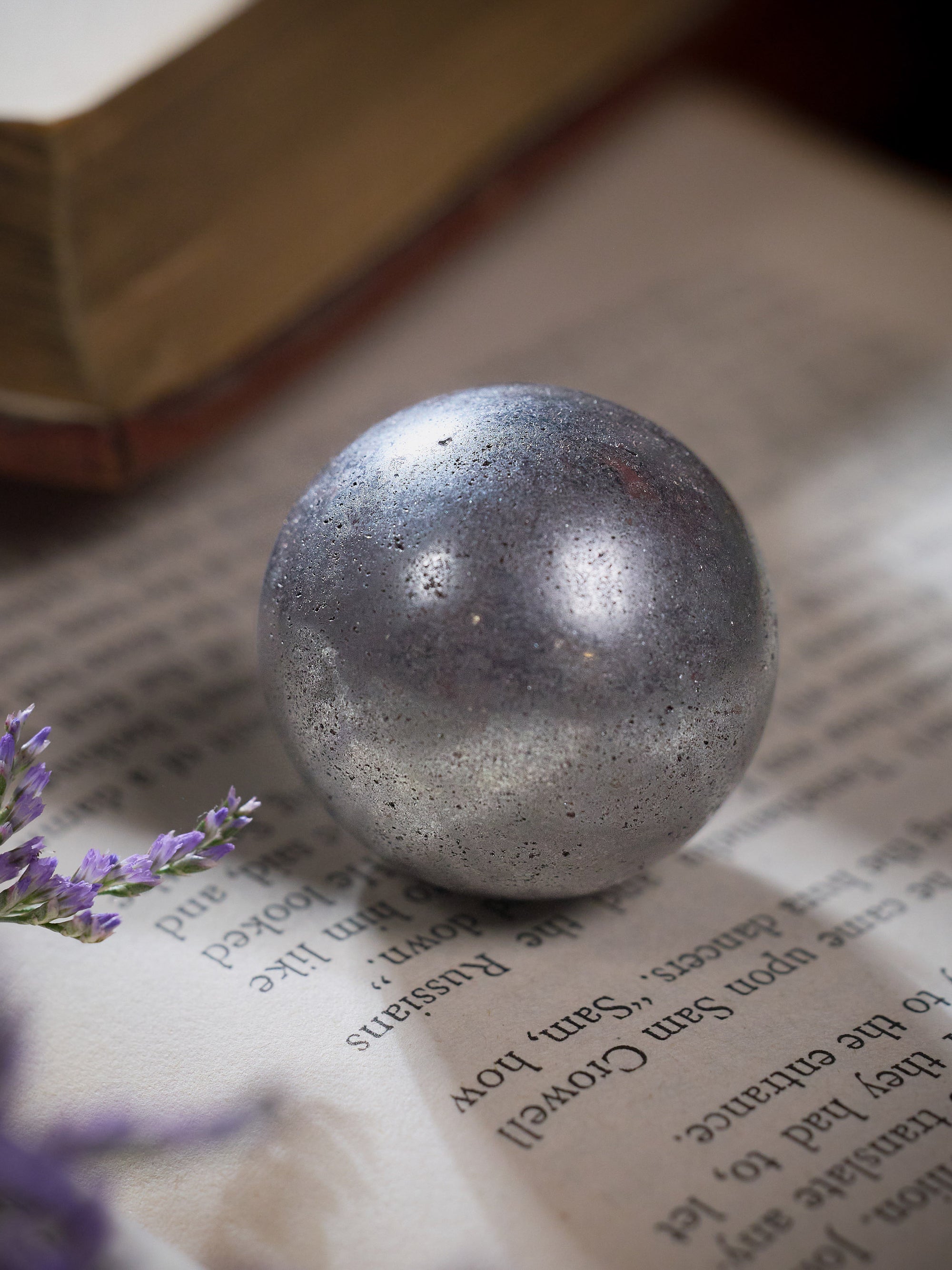Semi-precious Gemstone - Pyrite Sphere
